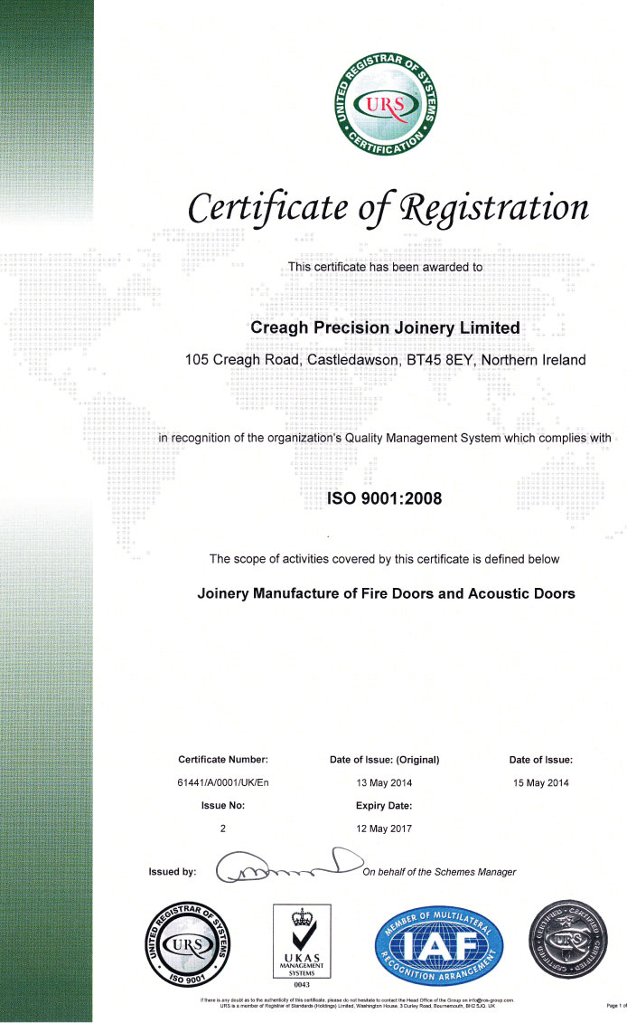 ISO 9001::2008